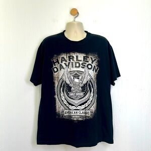Harley Davidson - Vintage 2012 Daytona Beach Fl Bald Eagle Harley T Shirt XL